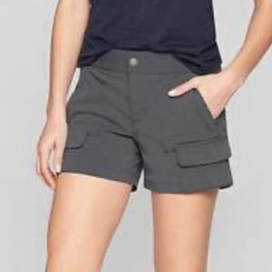 Athleta Womens Size 4 Trekkie Short 2.0 Gray